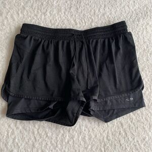 Champion Women's Black Athletic Shorts Size XL